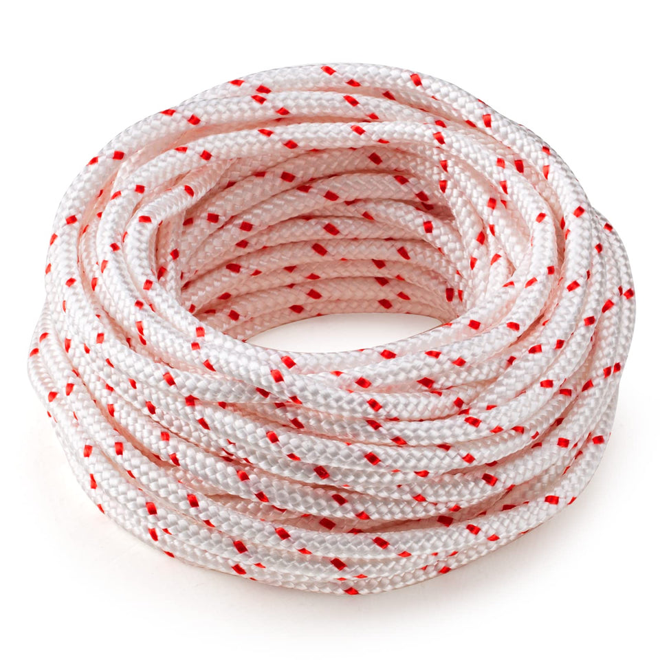 RayTour recoil starter rope 10m in use, aiding easy pull-starts