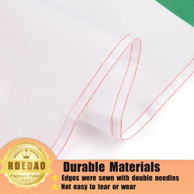 RDEDAO Mexico flag double-stitched edges provide sturdy construction.