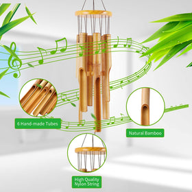 Rdutuok bamboo tubes of different lengths create a layered melody
