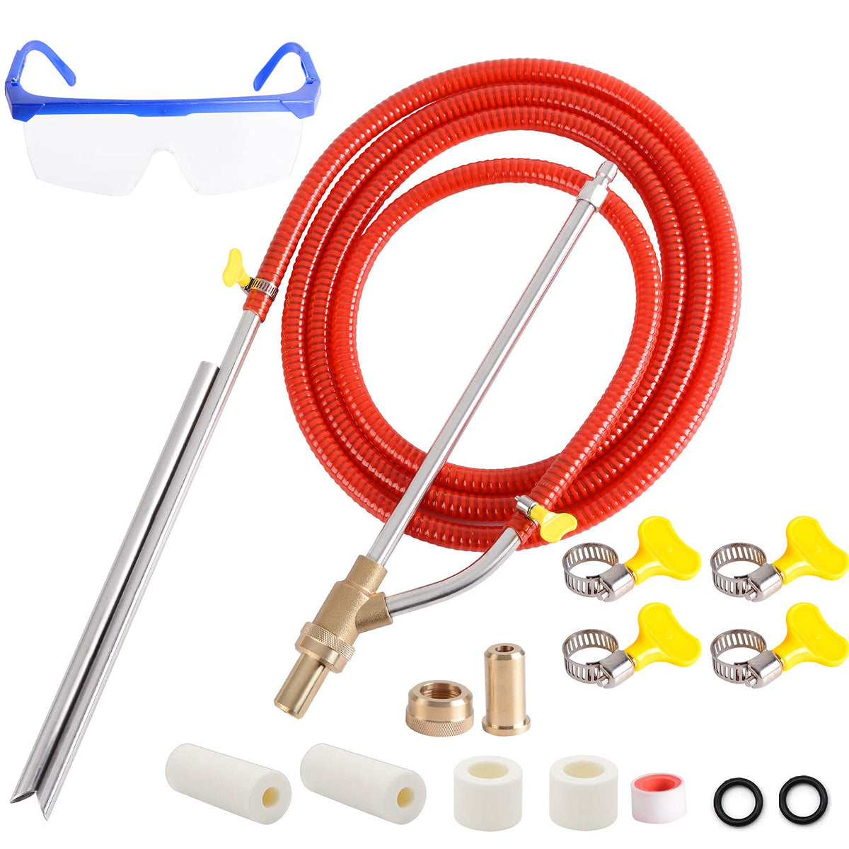 Rdutuok sandblasting kit helps remove rust and paint.