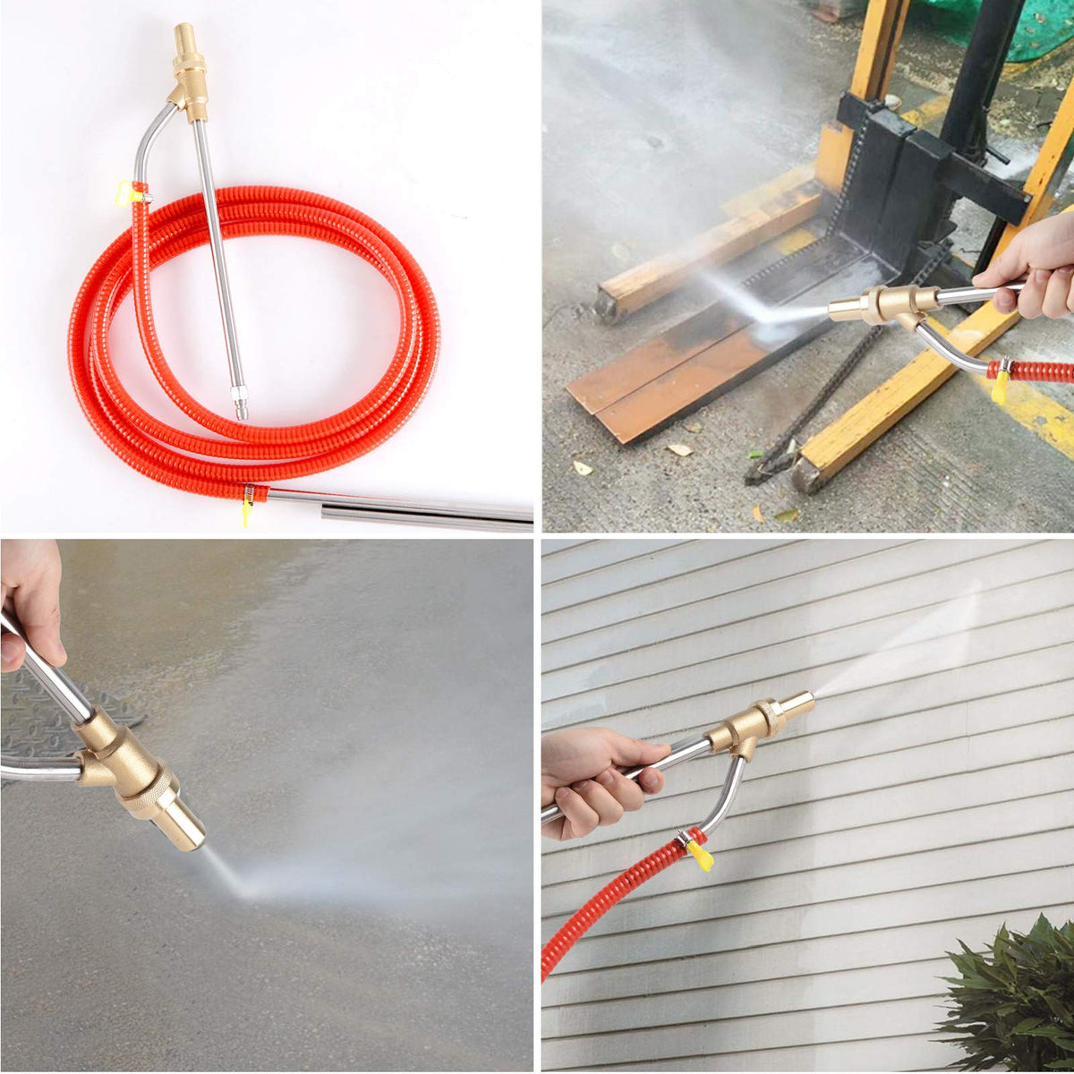 Rdutuok quick disconnect hose enables fast tool changes.