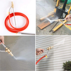 Rdutuok quick disconnect hose enables fast tool changes.