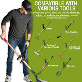 Reach Right Made-in-USA construction highlights durable, locally crafted performance.
