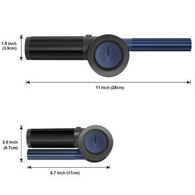 READAEER BBQ Fan stainless drum detail highlights durability.