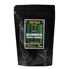 Real Growers Bamboo Special 12-Month Release bag front view for year-long feeding.