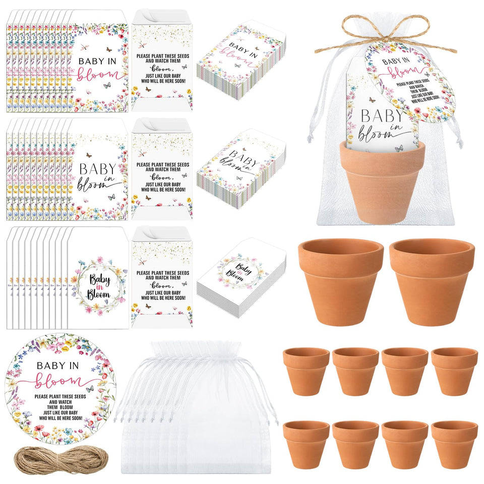 Reallnaive baby in bloom terracotta pot with drainage hole for easy watering