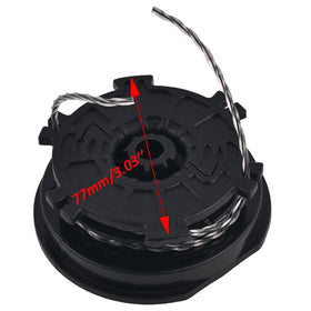 Realman trimmer head on Murray DA-03001-A with knobby assembly