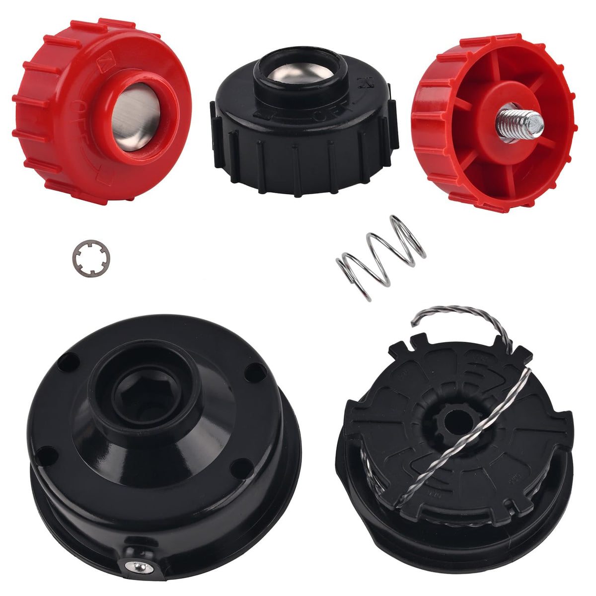 Realman trimmer head ready for Troy-Bilt TB20CS quick swap