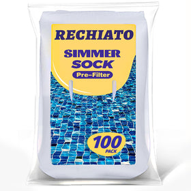 RECHIATO socks help prevent clogging, extending filter life and reducing maintenance