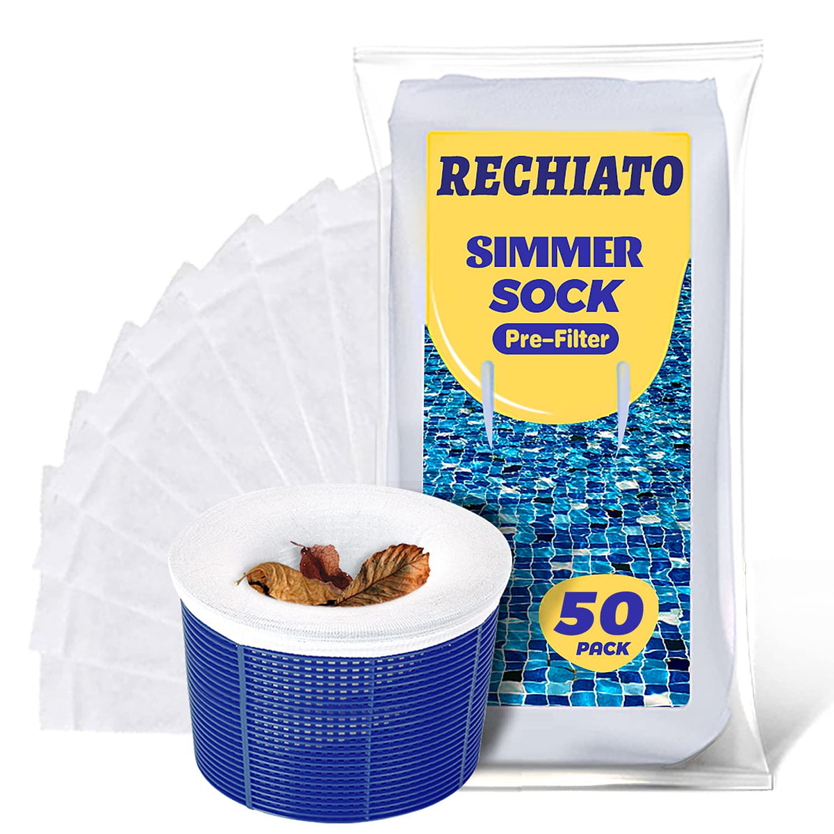 RECHIATO replacement frequency depends on debris filtered daily