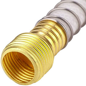 RecPro RV hose protector grip in action shows easy faucet connection