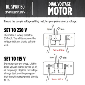 Red Lion 2-inch inlet model suited for higher-flow sprinkler systems.