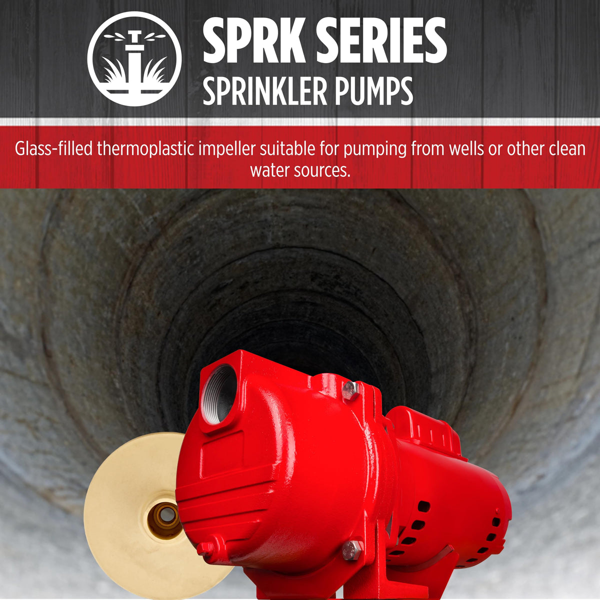 Red Lion pumps deliver up to 71 GPM at 10 PSI for lively lawn watering.