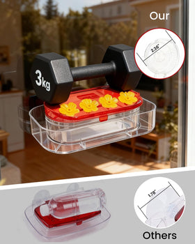 Redboat durable plastic construction built to withstand weather