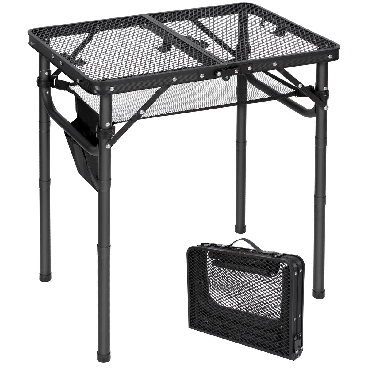REDCAMP small folding grill table compact for easy portability and quick setup