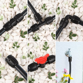 RedChili 1/2in couplings enabling secure, leak-free connections in drip lines