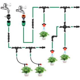RedChili outdoor lawn and bed irrigation demonstrates versatile application across spaces.