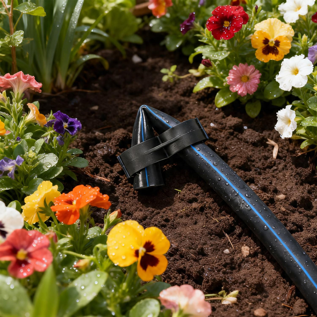 RedChili durable UV-resistant end closure resists sun for long-lasting irrigation