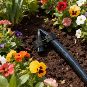 RedChili durable UV-resistant end closure resists sun for long-lasting irrigation