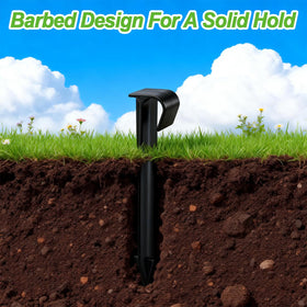 RedChili flat-top stake enables quick manual driving.