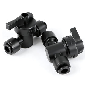 RedChili quick-connect 1/4-inch valve set for fast, leak-free irrigation setup.