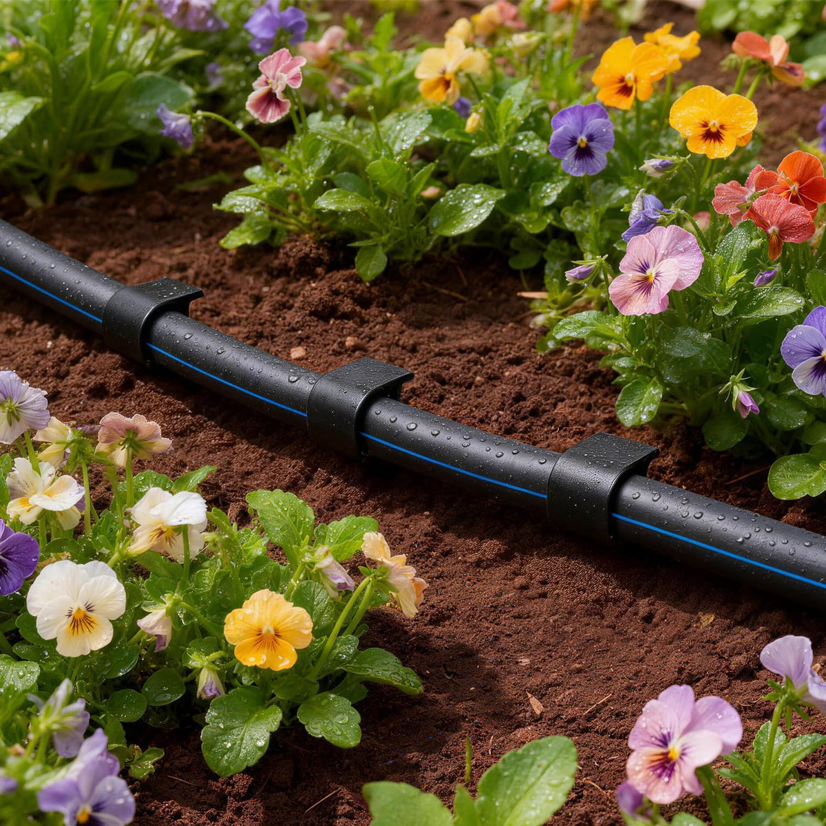RedChili rust-proof PE plastic stake resists corrosion.