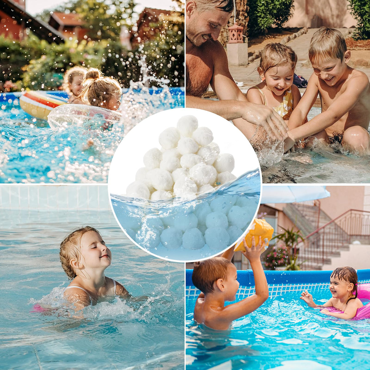 Redcoutt packaging shows eco-friendly pool filter media.