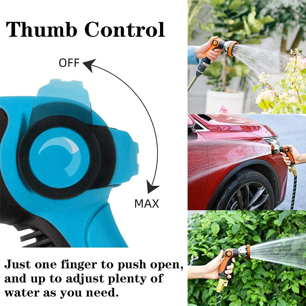 REDESS durable zinc alloy body resists rust and wear during garden work