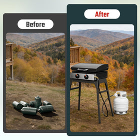 REDPANT brass fittings and weather-resistant hose withstand sun and rain