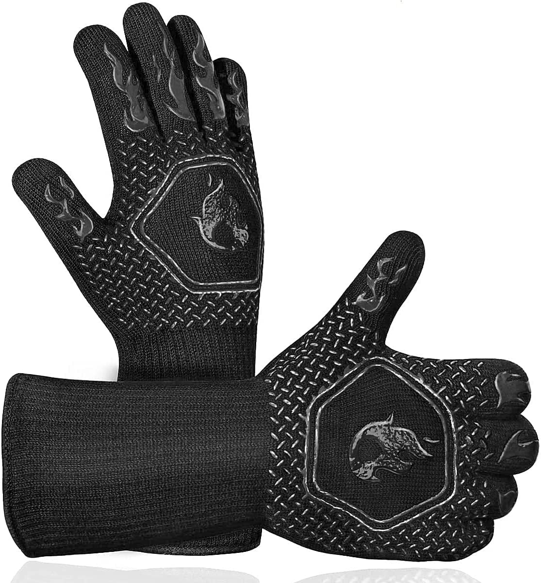 Redriver HAMITOR BBQ gloves offer heat resistance for safe grilling and handling hot items.