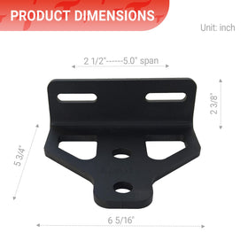 RedTee heavy-duty mower hitch ball with chrome finish included for durability.