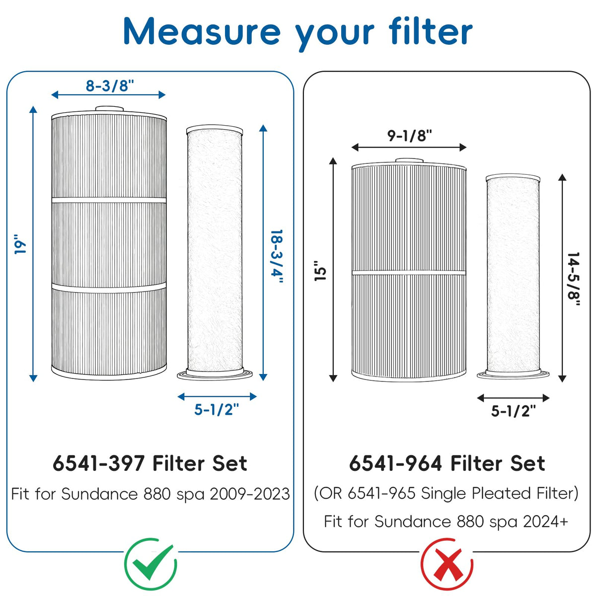 REEPLAR 6541-397 inner filter close-up highlighting cross-section fibers