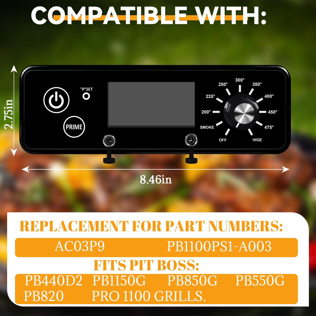 REEPLAR AC03P9 wiring behind the panel enables quick, straightforward replacement.