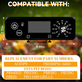 REEPLAR AC03P9 wiring behind the panel enables quick, straightforward replacement.