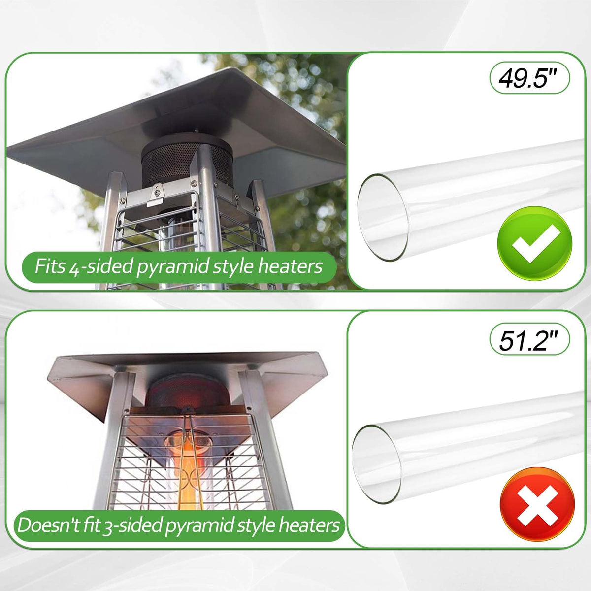 REEPLAR quartz glass tube withstands temperatures up to 1800°C for long-lasting use.