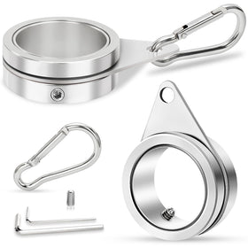 REERON 1-inch flag pole rings for quick assembly and secure pole connection.