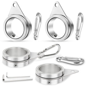 REERON complete flagpole mounting hardware kit with four carabiners.