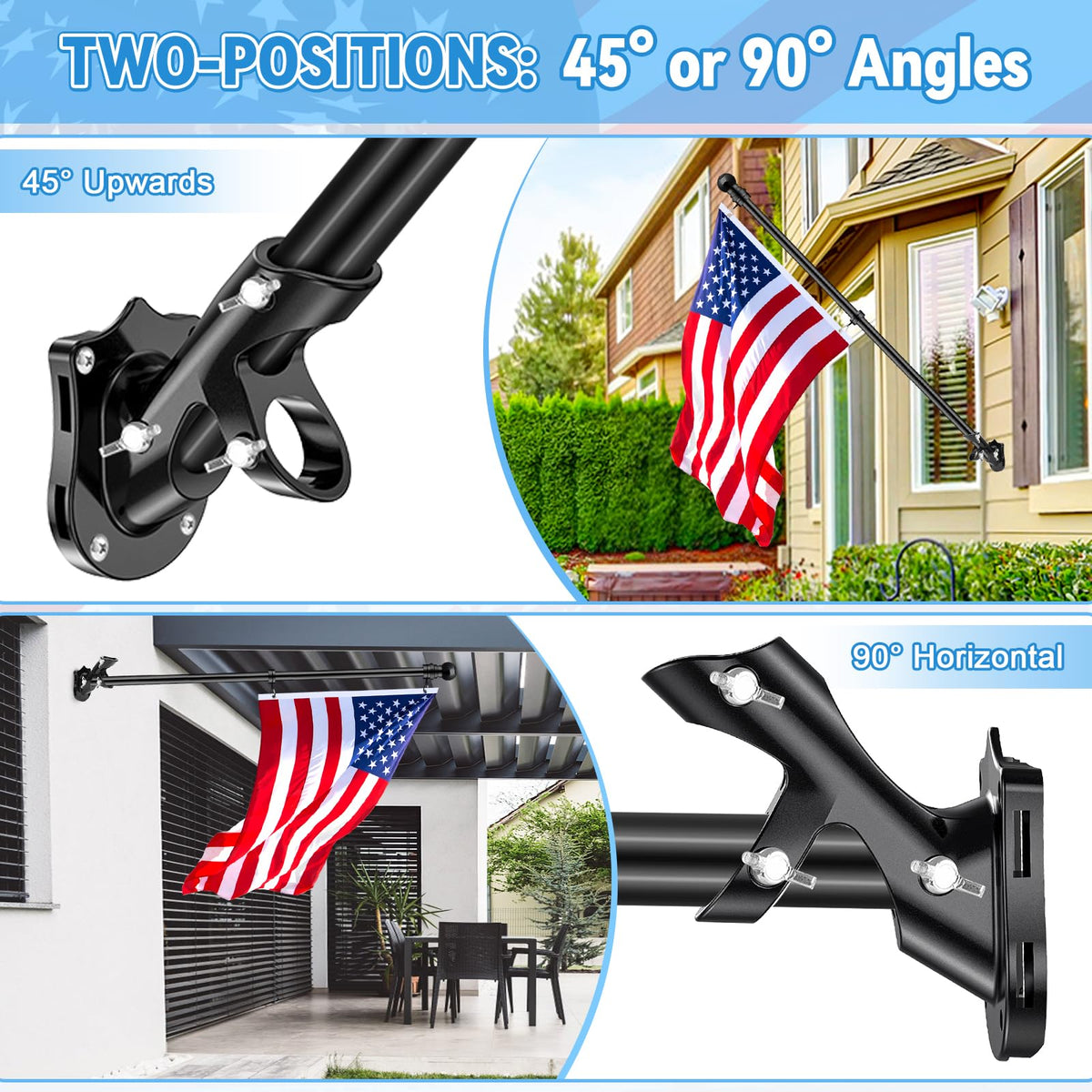 REERON aluminium rustproof mount for durable outdoor hardware