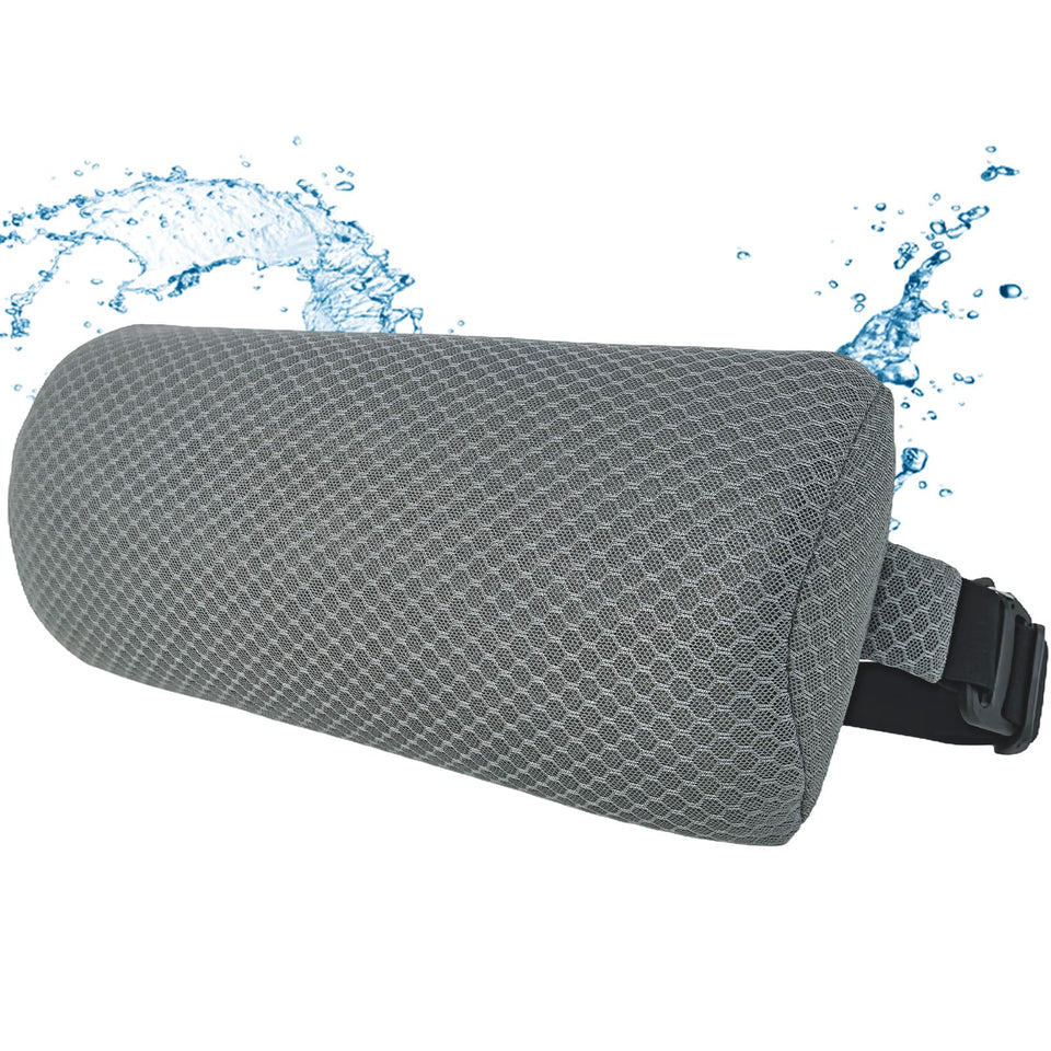REEZEIVI headrest pillow for patio chaise lounges provides stable neck support.