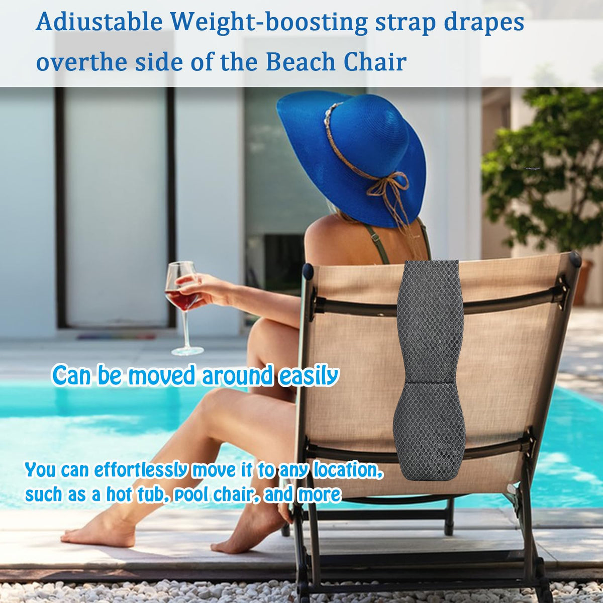 REEZEIVI quick-drying material makes cleanup after soaks easy.