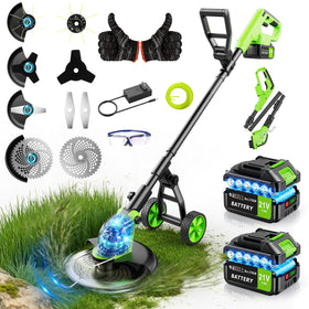 reffmov 20000rpm cordless weed wacker for fast yard clearing.