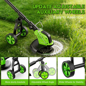 reffmov detachable auxiliary handle improves control during trimming.