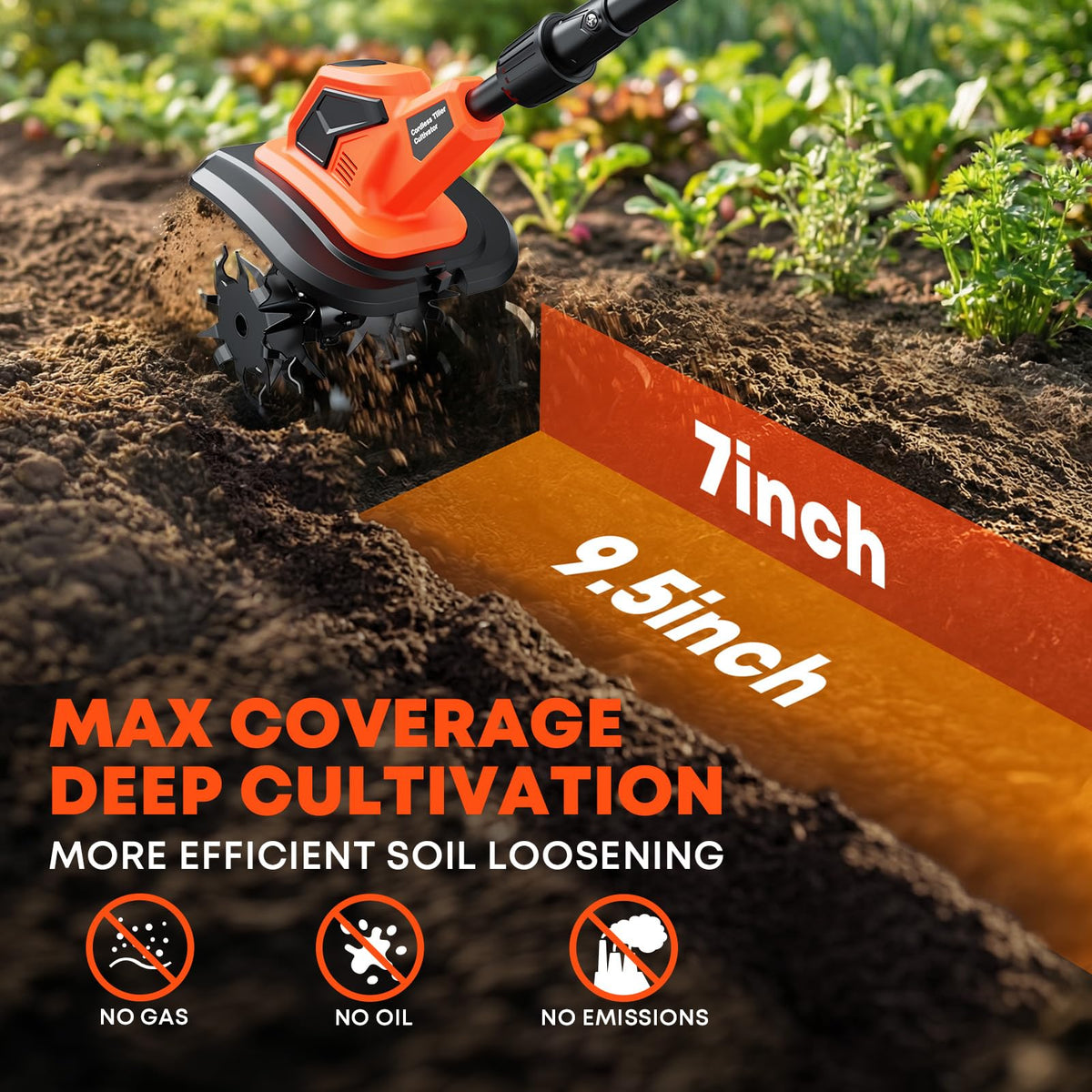 Reffmov lightweight design reduces fatigue during long gardening sessions.