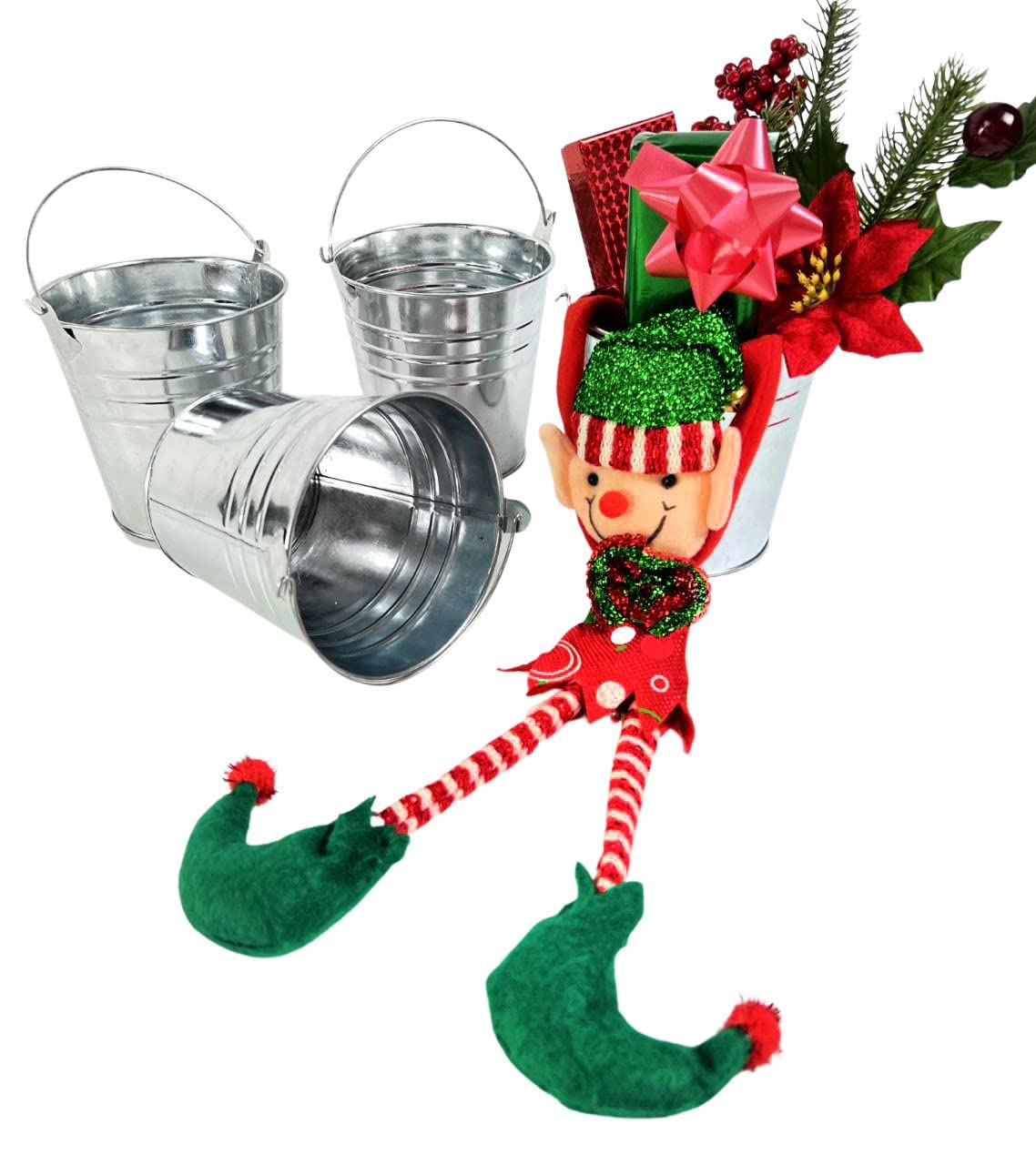 Regent 5-inch buckets perfect for candy favors and party decor.