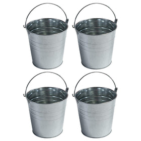 Regent mini metal buckets suitable for storage and craft organization.