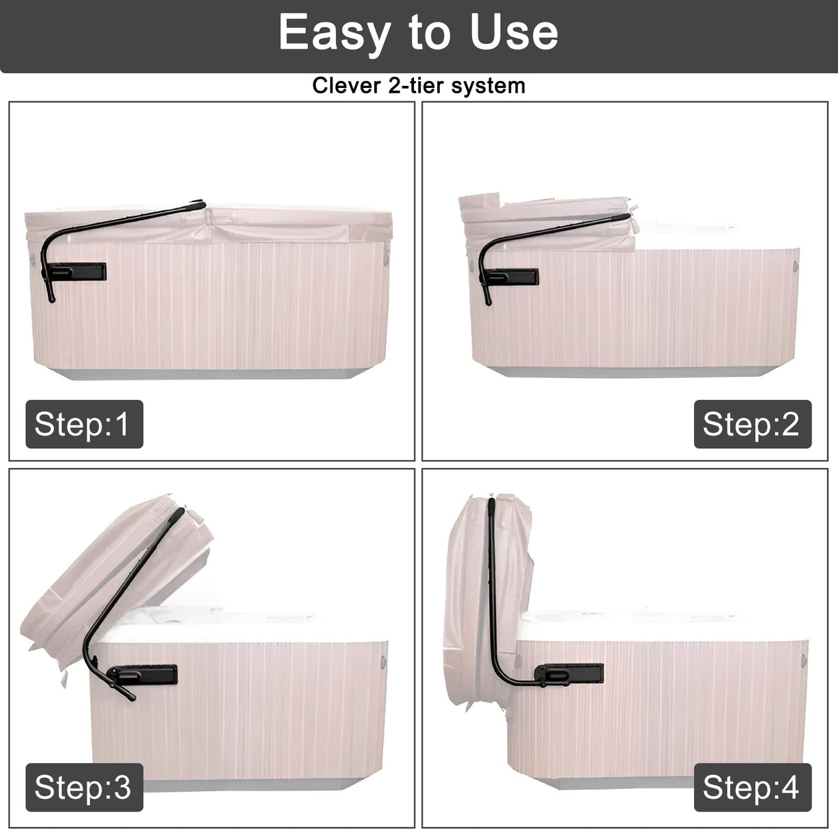 REGMICS easy lift and lock design enables one-person operation.