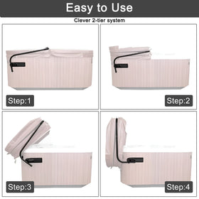 REGMICS easy lift and lock design enables one-person operation.