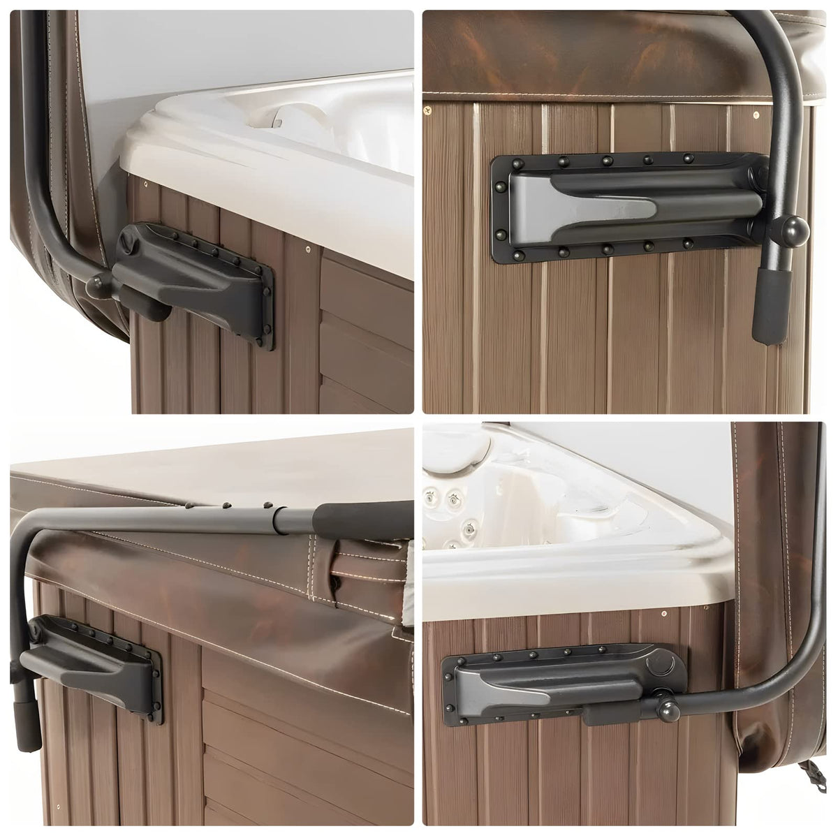 REGMICS fits most spas up to 96 inches for versatile installation.