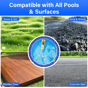 REGMICS stable installation on varied ground surfaces supports safe, neat pool setup.