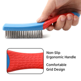 Regpre grill cleaning brush for restoring metal grills
